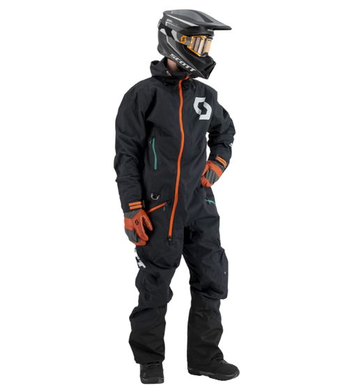 Combinaison monopièce hiver/motoneige SCOTT Back-X Dryo pour homme avec membrane DRYOsphere 2L pour la motoneige et le tout-terrain hivernal 278411 0001 Noir