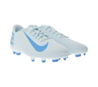 NIKE Mercurial Vapor 16 Club FG/MG Men's Turf Soccer Shoes with Studs FQ8441 400 Light Blue