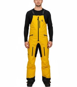 Salopette SCOTT XT Shell Dryo pour homme, pantalon de ski, pantalon de motoneige imperméable, 278416-6642, jaune Salopette SCOTT XT Shell Dryo pour homme, pantalon de ski, pantalon de motoneige imperméable, 278416-6642, jaune