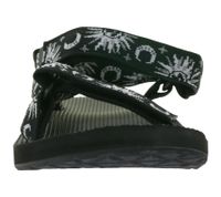 Sandalias de trekking TEVA Original Universal para mujer o hombre, sandalias de verano sostenibles con suela de goma EVA, sandalias para exteriores, negro/blanco o negro/gris