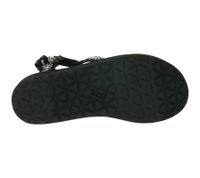 Sandalias de trekking TEVA Original Universal para mujer o hombre, sandalias de verano sostenibles con suela de goma EVA, sandalias para exteriores, negro/blanco o negro/gris