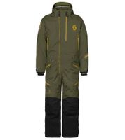 Tuta monopezzo invernale/da motoslitta SCOTT DS-I Dryo Monosuit da uomo con membrana DRYOsphere 2L per la guida sulla neve e l'uso fuoristrada invernale 292390 7340 Verde/Nero