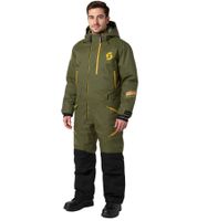 Tuta monopezzo invernale/da motoslitta SCOTT DS-I Dryo Monosuit da uomo con membrana DRYOsphere 2L per la guida sulla neve e l'uso fuoristrada invernale 292390 7340 Verde/Nero