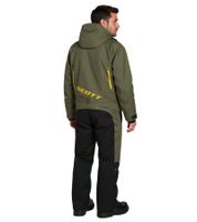 Tuta monopezzo invernale/da motoslitta SCOTT DS-I Dryo Monosuit da uomo con membrana DRYOsphere 2L per la guida sulla neve e l'uso fuoristrada invernale 292390 7340 Verde/Nero