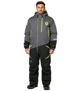 SCOTT DS-I Dryo Monosuit Herren Winter-/Schneemobil-Einteiler mit DRYOsphere 2L-Membran Motorfahrten im Schnee Winter-Offroad-Einsatz 292390 3865 Grau/Schwarz SCOTT DS-I Dryo Monosuit Herren Winter-/Schneemobil-Einteiler mit DRYOsphere 2L-Membran Motorfahrten im Schnee Winter-Offroad-Einsatz 292390 3865 Grau/Schwarz