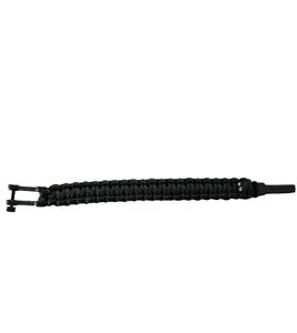 I-BRACE Paracord Armband Survival-Seil zum Armband geflochten aus reißfestem Parachute Cord 550 Cord IB1004 Schwarz I-BRACE Paracord Armband Survival-Seil zum Armband geflochten aus reißfestem Parachute Cord 550 Cord IB1004 Schwarz