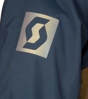 SCOTT DS Shell Dryo Monosuit Herren Winter-/Schneemobil-Einteiler mit DRYOsphere 2L-Membran Motorfahrten im Schnee Winter-Offroad-Einsatz 292391 7030 Braun/Blau