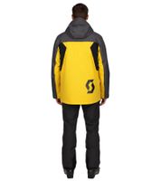 Chaqueta de esquí SCOTT XT Shell Dryo para hombre, chaqueta para moto de nieve, columna de agua de 10.000 mm, chaqueta de snowboard, 278413-6770, gris/amarillo Chaqueta de esquí SCOTT XT Shell Dryo para hombre, chaqueta para moto de nieve, columna de agua de 10.000 mm, chaqueta de snowboard, 278413-6770, gris/amarillo