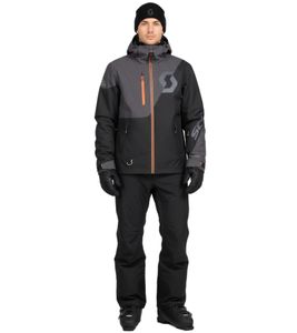Veste de ski et de motoneige SCOTT XT Move Dryoo pour homme, imperméable à 10 000 mm d'eau, 273260 6373 Gris/Noir Veste de ski et de motoneige SCOTT XT Move Dryoo pour homme, imperméable à 10 000 mm d'eau, 273260 6373 Gris/Noir