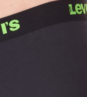 14-pack of LEVI'S men's cotton boxer shorts with colorful accents on the waistband, in a gift box 701225625 001 Black/Green/Blue/Red