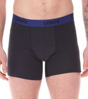 14-pack of LEVI'S men's cotton boxer shorts with colorful accents on the waistband, in a gift box 701225625 001 Black/Green/Blue/Red