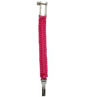 I-BRACE Paracord Armband Survival-Seil zum Armband geflochten aus reißfestem Parachute Pink