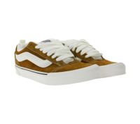 Baskets VANS Knu Skool pour homme avec empiècements en daim, style skateur, à lacets, beige-gris ou marron
