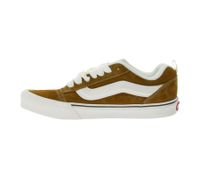 Baskets VANS Knu Skool pour homme avec empiècements en daim, style skateur, à lacets, beige-gris ou marron