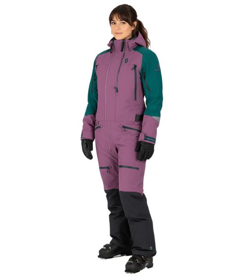 SCOTT DS-I Dryo Monosuit Damen Winter-/Schneemobil-Einteiler mit DRYOsphere 2L-Membran Motorfahrten im Schnee Winter-Offroad-Einsatz 273264 6652 Lila/Grün SCOTT DS-I Dryo Monosuit Damen Winter-/Schneemobil-Einteiler mit DRYOsphere 2L-Membran Motorfahrten im Schnee Winter-Offroad-Einsatz 273264 6652 Lila/Grün