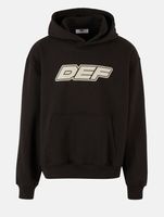 Lot de 2 sweats à capuche souvenir DEF MERCH, noir de jais