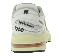 Baskets New Balance 1000 pour femmes et hommes avec amorti ABZORB M1000 Blanc/Beige/Rouge ou Argent