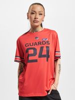 Lot de 2 maillots unisexes des Helvetic Guards de la Ligue européenne de football, imprimé « GUARDS 24 », rouge