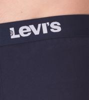 14-pack of LEVI'S men's cotton boxer shorts with colorful waistband accents in a gift box 701225625 002 Blue/White