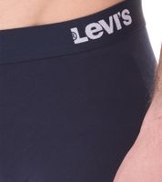 14-pack of LEVI'S men's cotton boxer shorts with colorful waistband accents in a gift box 701225625 002 Blue/White