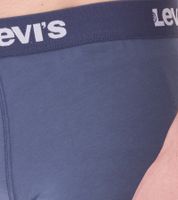 14-pack of LEVI'S men's cotton boxer shorts with colorful waistband accents in a gift box 701225625 002 Blue/White
