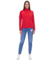Pack económico de 2 camisetas de entrenamiento NIKE Dry Element de manga larga para mujer con media cremallera y Dry-Fit NT0316-657 Rojo