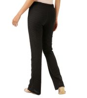 Pantaloni Bootcut da donna Aniston CASUAL, pantaloni casual da infilare, 22584447, neri, confezione risparmio
