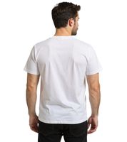 T-shirt homme RE:COVERED X Harry Potter, Maison de Poudlard ou Poudlard Express, blanc en coton