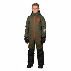 Traje de una pieza para moto de nieve/invierno SCOTT DS Dryo Monosuit para niños con membrana DRYOsphere 2L para conducción en nieve y uso todoterreno en invierno 292397 7340 Verde oliva Traje de una pieza para moto de nieve/invierno SCOTT DS Dryo Monosuit para niños con membrana DRYOsphere 2L para conducción en nieve y uso todoterreno en invierno 292397 7340 Verde oliva