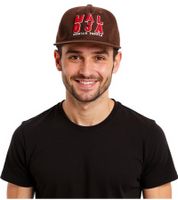 Cappellino Maloja GorfionM. da donna o uomo, blu o marrone