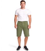 U.S. POLO ASSN. Pantaloncini cargo da uomo per il tempo libero, leggeri con ricamo U.S. Polo, 143 68147 52661 Cachi o Blu
