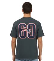 RE:COVERED X NFL New England Patriots Herren T-Shirt mit verschiedenen Prints Baumwoll-Shirt Weiß, Blau, Grau, Bunt RE:COVERED X NFL New England Patriots Herren T-Shirt mit verschiedenen Prints Baumwoll-Shirt Weiß, Blau, Grau, Bunt