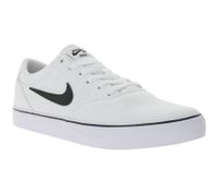 NIKE SB Chron 2 Canvas-Sneaker für Herren Low-Top Schuhe mit dämpfender Schaumstoffpolsterung Schnür-Schuhe DM3494 100 Weiß