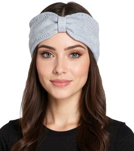 ZWILLINGSHERZ Strick-Stirnband Kaschmir-Stirnband Kopfbedeckung Feinstrick Winter-Stirnband Accessoire 8007 Hellgrau ZWILLINGSHERZ Strick-Stirnband Kaschmir-Stirnband Kopfbedeckung Feinstrick Winter-Stirnband Accessoire 8007 Hellgrau