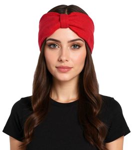 ZWILLINGSHERZ Strick-Stirnband Kaschmir-Stirnband Kopfbedeckung Feinstrick Winter-Stirnband Accessoire 8007 Rot ZWILLINGSHERZ Strick-Stirnband Kaschmir-Stirnband Kopfbedeckung Feinstrick Winter-Stirnband Accessoire 8007 Rot