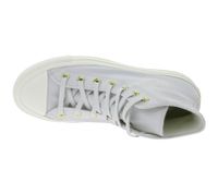 Converse Chuck Taylor All Star Lift Platform Women's Shoes High-Top Chucks with SmartFOAM Insole Retro Sneakers A03541C in Green or A08237C in Gray