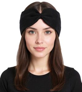 ZWILLINGSHERZ Strick-Stirnband Woll-Stirnband Kopfbedeckung Feinstrick Winter-Stirnband Accessoire 8007 Schwarz ZWILLINGSHERZ Strick-Stirnband Woll-Stirnband Kopfbedeckung Feinstrick Winter-Stirnband Accessoire 8007 Schwarz