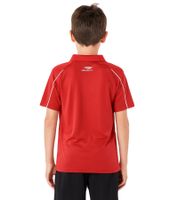 Polo per bambini Penalità Polo Matis Jr realizzata in materiale DRY ON ad asciugatura rapida. Maglietta sportiva 310703-4300 Rosso/Bianco Polo per bambini Penalità Polo Matis Jr realizzata in materiale DRY ON ad asciugatura rapida. Maglietta sportiva 310703-4300 Rosso/Bianco