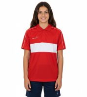 Polo per bambini Penalità Polo Matis Jr realizzata in materiale DRY ON ad asciugatura rapida. Maglietta sportiva 310703-4300 Rosso/Bianco Polo per bambini Penalità Polo Matis Jr realizzata in materiale DRY ON ad asciugatura rapida. Maglietta sportiva 310703-4300 Rosso/Bianco
