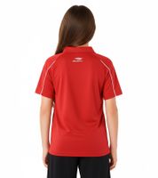 Polo per bambini Penalità Polo Matis Jr realizzata in materiale DRY ON ad asciugatura rapida. Maglietta sportiva 310703-4300 Rosso/Bianco Polo per bambini Penalità Polo Matis Jr realizzata in materiale DRY ON ad asciugatura rapida. Maglietta sportiva 310703-4300 Rosso/Bianco