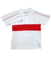 PENALTY Polo Matis Jr Kinder Polo-Hemd aus schnelltrocknendem DRY ON-Material Sport-Shirt 310703-1600 Weiß/Rot