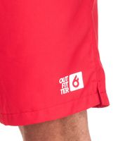 2er Sparpack Outfitter OCEAN FABRICS Trainings-Shorts für Herren nachhaltige Sport-Hose Tahi Match OUT-M-1032-OTW Rot
