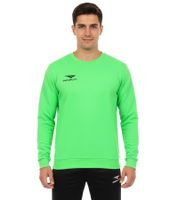 PENALTY Era Roundneck Herren Trainings-Sweater mit Logo-Print Sport-Pullover 354502-5010 Neon-Grün