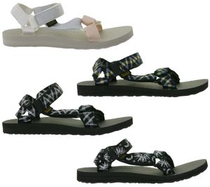 TEVA Original Damen oder Herren Trekking-Sandale Freizeit-Schuhe Outdoor-Sandale Silber/Rosa oder Schwarz TEVA Original Damen oder Herren Trekking-Sandale Freizeit-Schuhe Outdoor-Sandale Silber/Rosa oder Schwarz