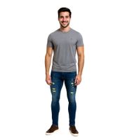2Y Premium Vintage Skinny Fit Jeans 2YB5269 Blau 2Y Premium Vintage Skinny Fit Jeans 2YB5269 Blau