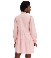 2er Sparpack ausgestelltes Volantskleid mit gesmokten Ausschnitt und Ärmelsaum Mini-Kleid Baumwoll-Kleid 956565 Rosa 2er Sparpack ausgestelltes Volantskleid mit gesmokten Ausschnitt und Ärmelsaum Mini-Kleid Baumwoll-Kleid 956565 Rosa