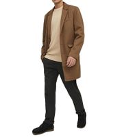 Maglione da uomo JACK & JONES JJEATLAS in maglia con design strutturato, in cotone, girocollo, 12212816, beige o blu scuro Maglione da uomo JACK & JONES JJEATLAS in maglia con design strutturato, in cotone, girocollo, 12212816, beige o blu scuro