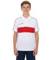 3er Sparpack PENALTY Polo Matis Jr Kinder Polo-Hemd aus schnelltrocknendem DRY ON-Material Sport-Shirt 310703-1600 Weiß/Rot 3er Sparpack PENALTY Polo Matis Jr Kinder Polo-Hemd aus schnelltrocknendem DRY ON-Material Sport-Shirt 310703-1600 Weiß/Rot
