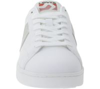 LEVI´S Swift Men's Casual Sneakers Made of Genuine Leather Sneakers with a Leather Overlay Look Lace-Up Shoes 235658-846G White/Gray
