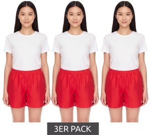 Outfitter OCEAN FABRICS Short de match Tahi Match femme OUT-W-1032-OTW Rouge, lot de 3 Outfitter OCEAN FABRICS Short de match Tahi Match femme OUT-W-1032-OTW Rouge, lot de 3
